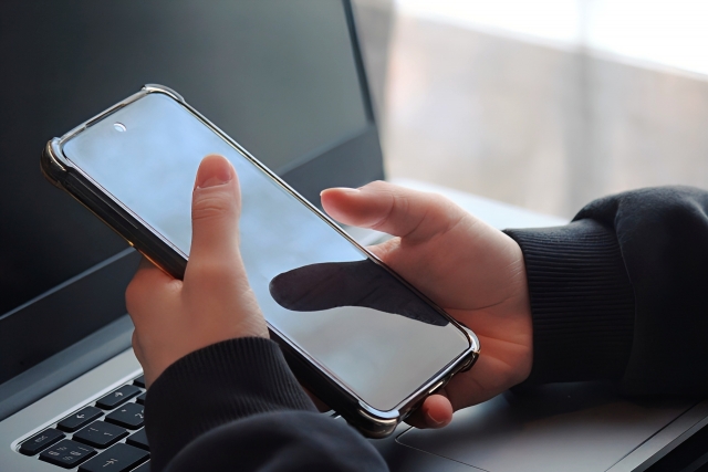 スマホとパソコン