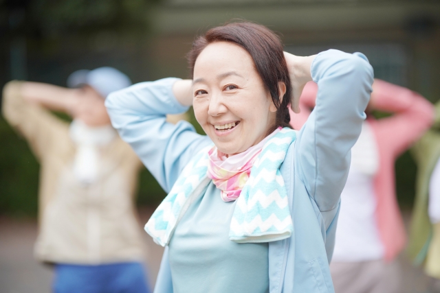 シニアの女性